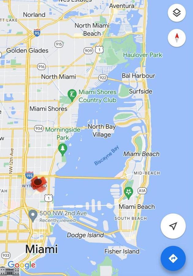 Nice Queen Bedroom - Best Location In Miami - Luggage Storage Service, Parking And Laundry Luaran gambar